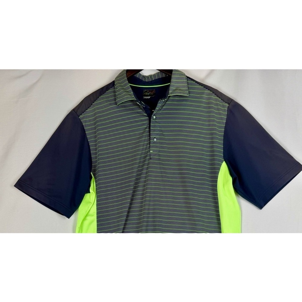 Greg Norman Men's XL Stretch Polo‎ Shirt Moisture Wicking